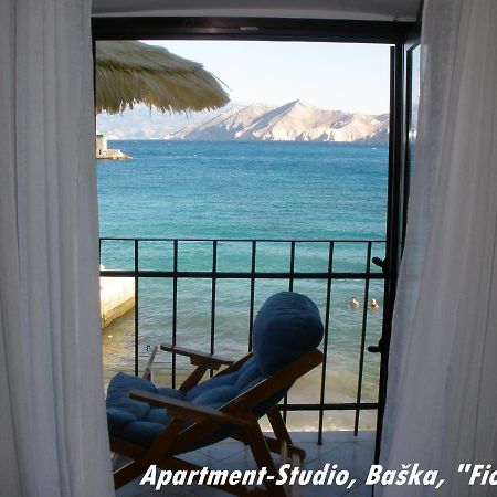 Baska Apartment-Studio Fiorino Buitenkant foto