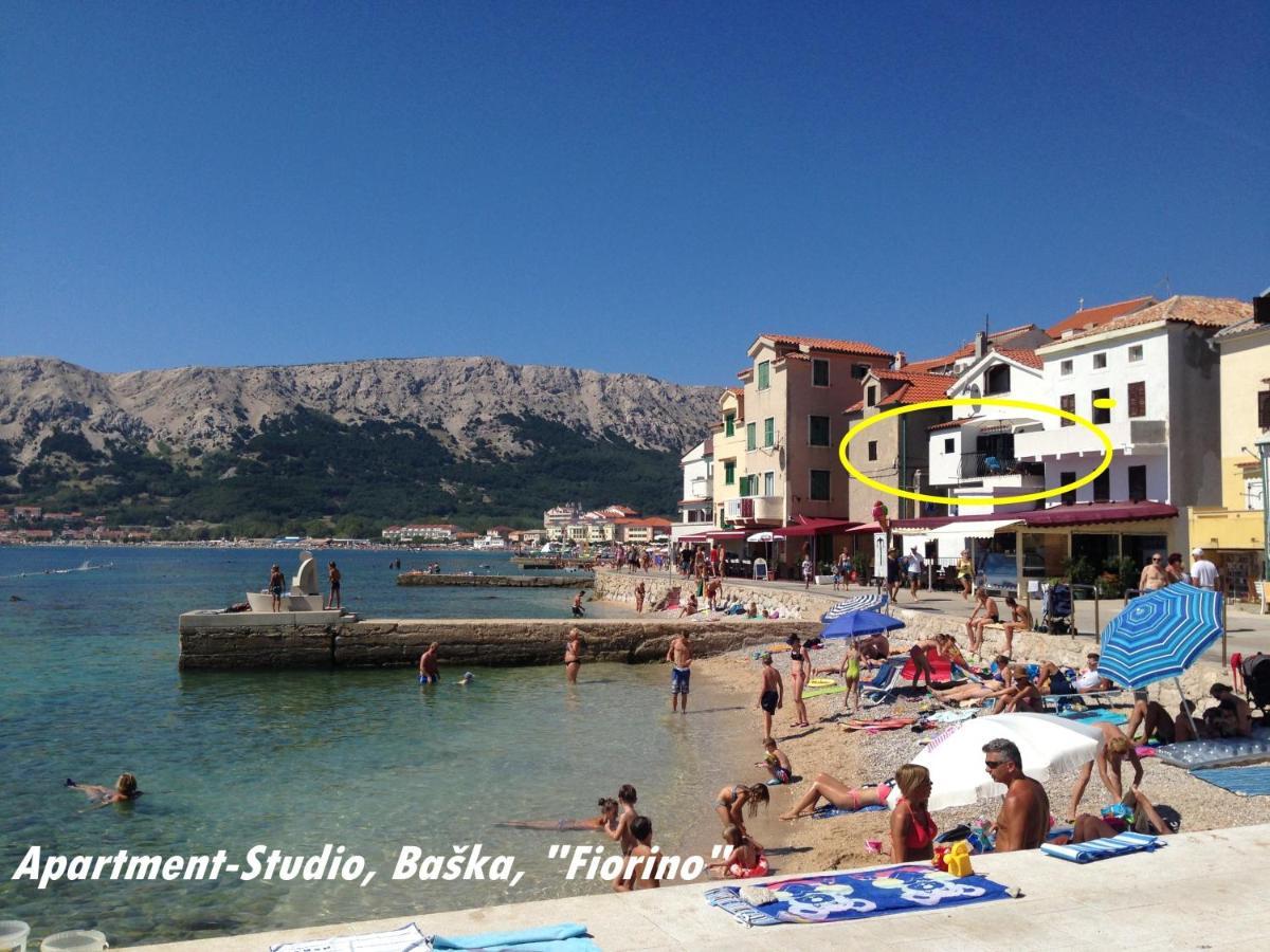 Baska Apartment-Studio Fiorino Buitenkant foto